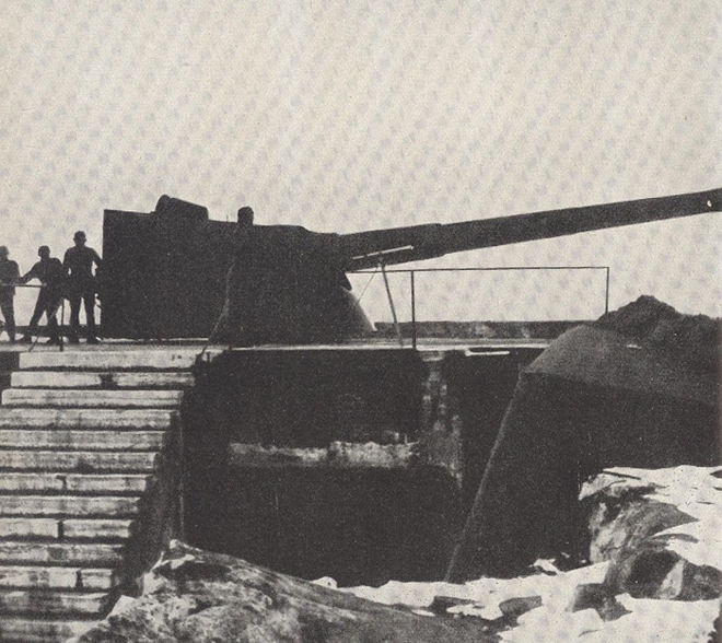 norwegisches Küstengeschütz Galerie