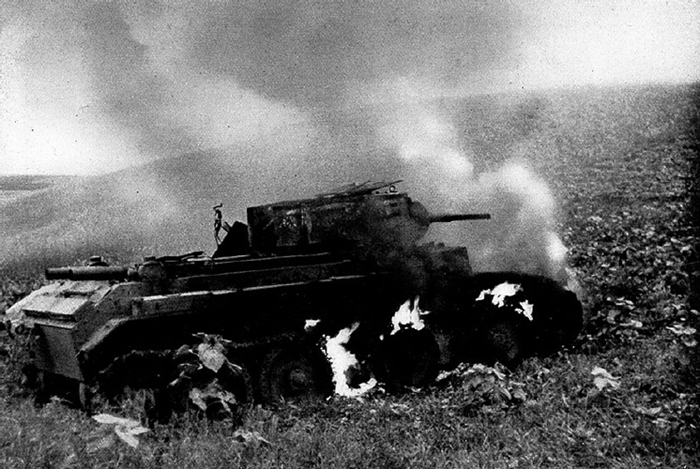 33a Abgeschossener sowjet Panzer