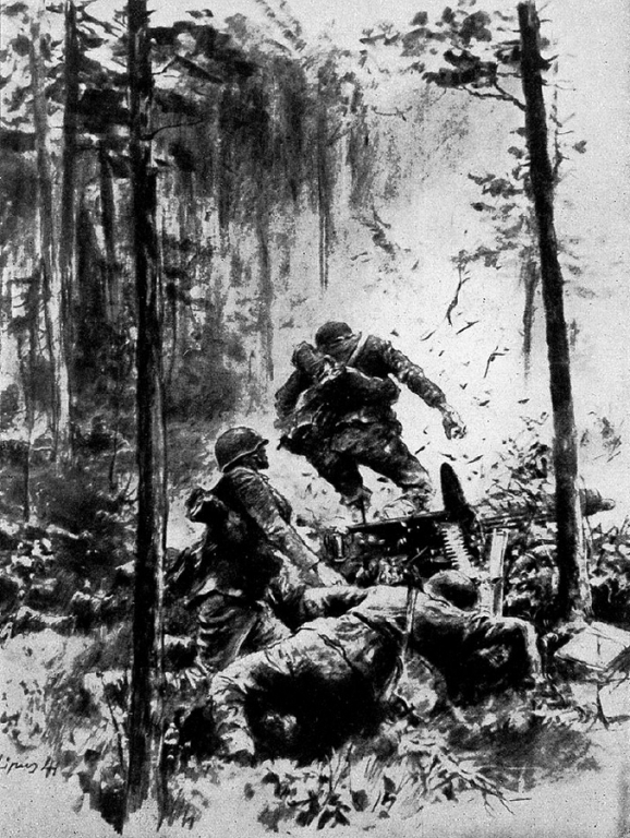 81 Bunker werden angegriffen sowjets