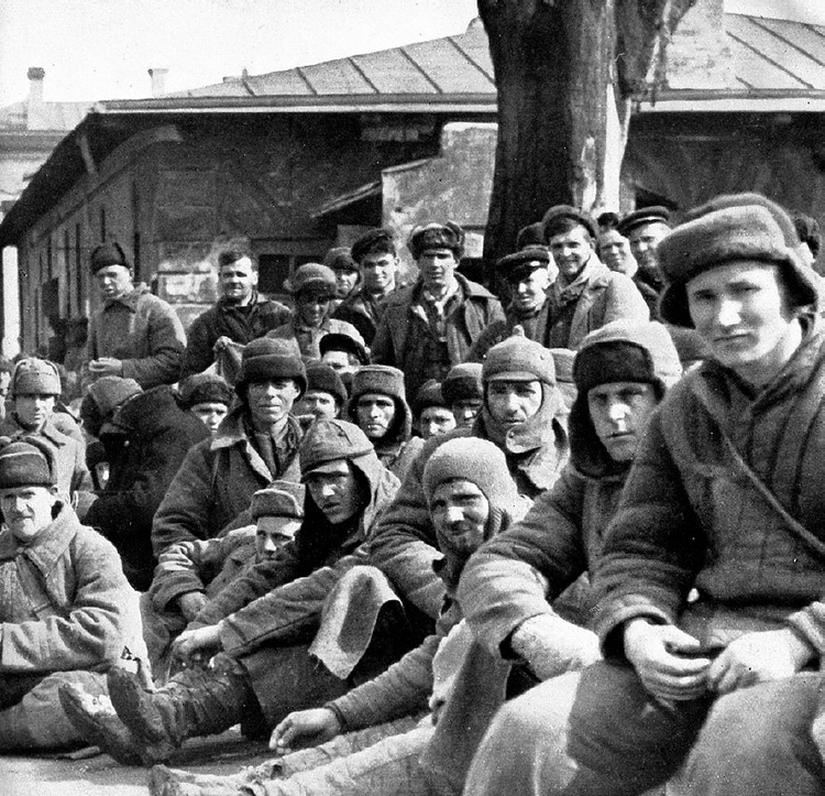 144a russische Gefangene
