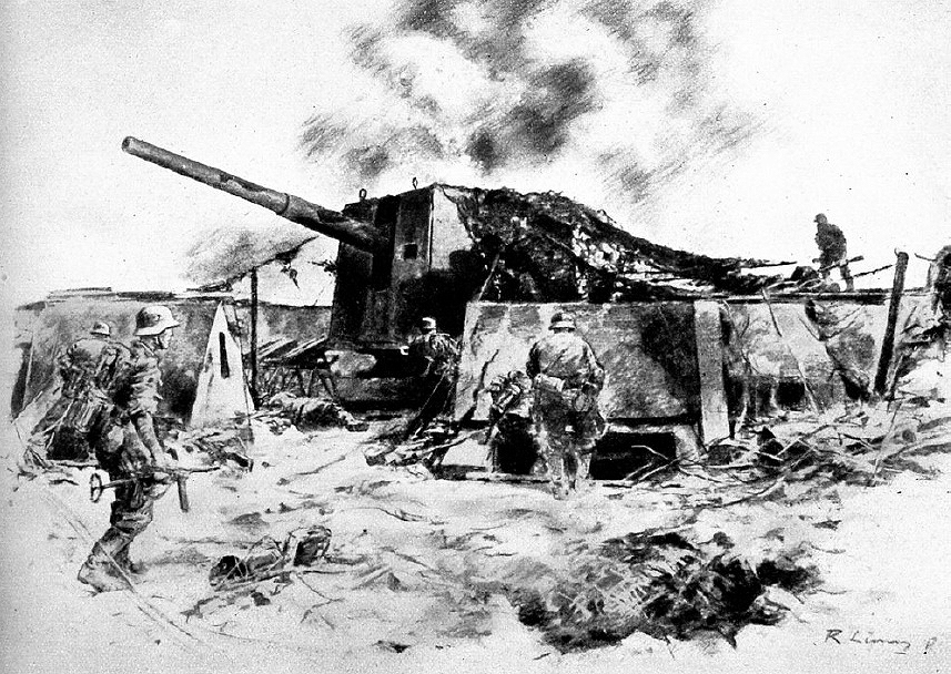116 Küstengeschütz Festung Otchatkow