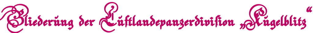 Gliederung