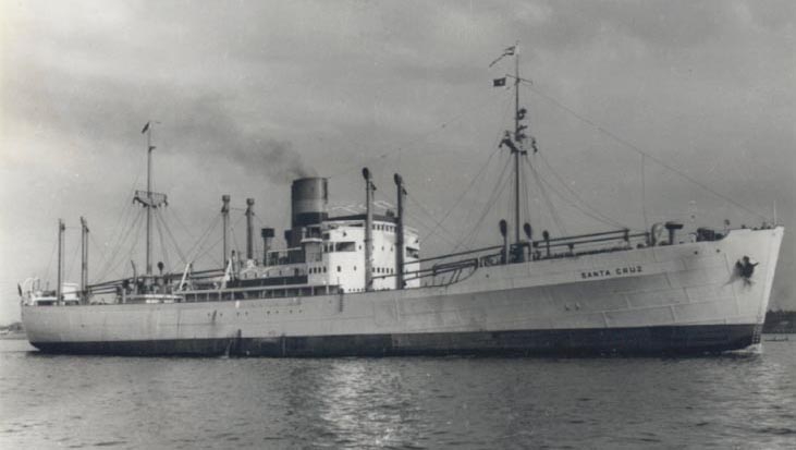 Kühlschiff Santa Cruz 1938