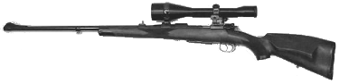 En-Mauser 98k based hunting rifle