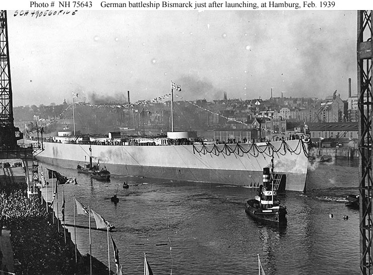 Bismark Stapellauf 2