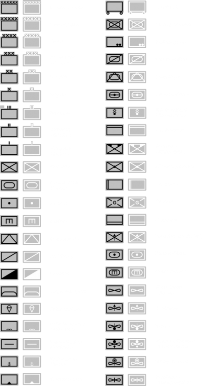 Legende - weiße Schrift