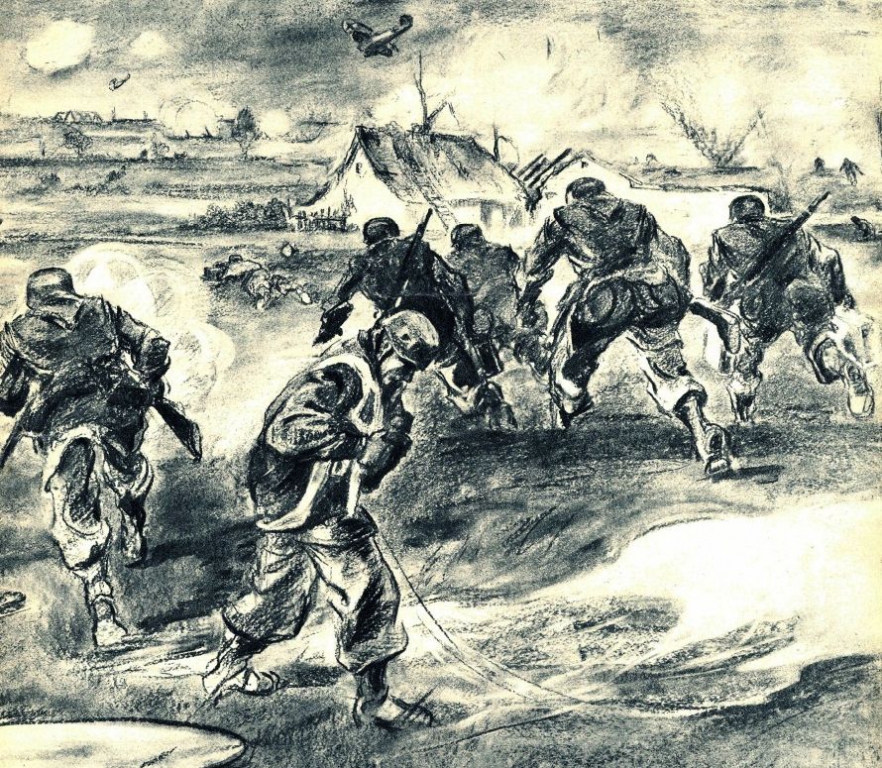 Zeichnung 2 Adler März 39