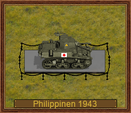 M3 Stuart eckig (jap) 44, Philippinen