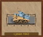 Stuart II eckig (gb) 42, Lybien