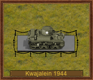 M3 Stuart eckig oKuppel (us) 44, Kwajalein
