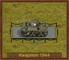 M3 Stuart eckig oKuppel (us) 44, Kwajalein