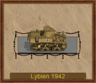 M3 Stuart rund (d) 42, Lybien