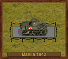 M3 Stuart rund (jap) 43, Manila