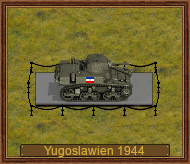 M3A1 Stuart rund (yu) 44, Yugoslawien