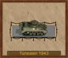 M5 Stuart (us) 43, Tunesien