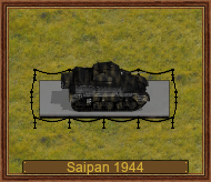 M5A1 Stuart (us) 44, Saipan