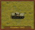 Panzer I A, Kro-1945 Kroatien