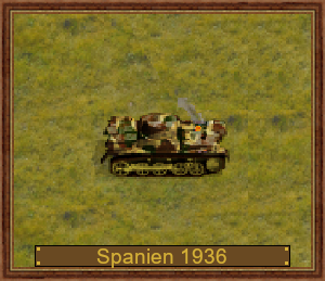 Panzer I A,Lanzallamas, Sp-1936 Spanien