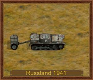 Panzer I A,gepMunSchlepper, SdAh32 D-1941 Russland