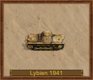 Panzer I B,klPzBefWg(mittel) D-1941, Lybien