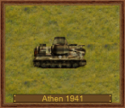 Panzer I B,kPzJg I (Skoda) D-1941, Athen