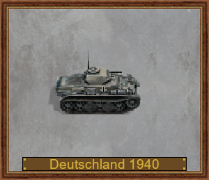 Panzer I C, D-1940, Deutschland