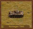 Pz II A, D-1940, Norwegen