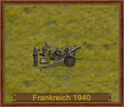 10,5 cm leFH 18 D-1940, Frankreich