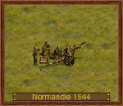 10,5 cm leFH 18 D-1944, Normandie