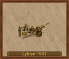 10,5 cm leFH 18M D-1941, Lybien