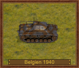 Pz III E,BefPz, D-1940 Belgien