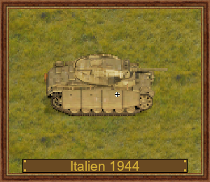 Pz III M,Schürzen D-1944 Italien