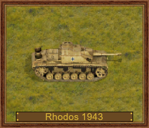 StuG III F, D-1943 Rhodos