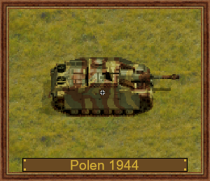 StuG III G, Schürzen D-1944 Polen