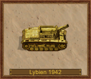 15 cm sIG 33, Pz III H, D-1942 Lybien