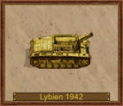 15 cm sIG 33, Pz III H, D-1942 Lybien