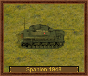 Pz IV H, SPA-1948 Spanien