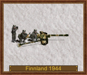 7,5 cm PaK 40, FIN-1944 Finnland