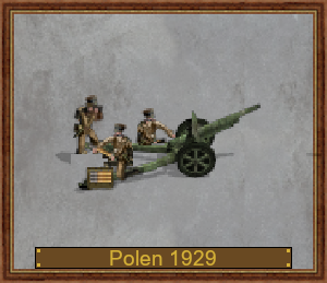 10,5 cm wz.29, PL-1929, Polen