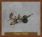 10,5 cm wz.29, PL-1929, Polen