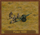 10,5 cm wz.29, PL-1939, Polen