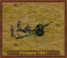 10,5 cm wz.29,105 K-29, FIN-1941 Finnland