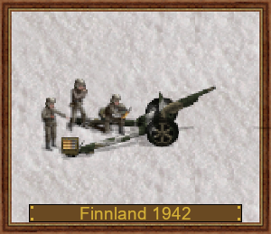 10,5 cm wz.29,105 K-29, FIN-1942 Finnland