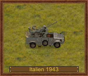 2 cm FlaK 30, Kfz 81,Horch 108 D-1943 Italien