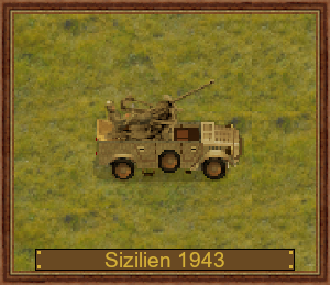 2 cm FlaK 30, Kfz 81,Horch 108 D-1943 Sizilien
