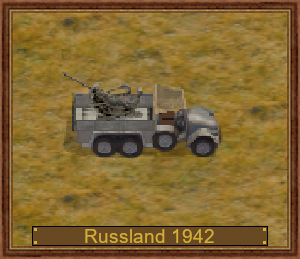 2 cm FlaK 30, Kfz 81,Krupp L2H143 D-1942 Russland