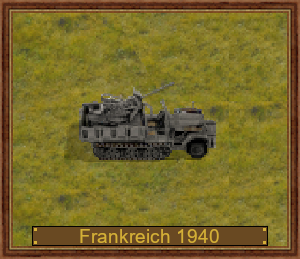 2 cm FlaK 30,Sd.Kfz.10-4 D-1940 Frankreich