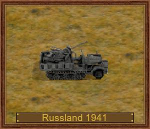 2 cm FlaK 30,Sd.Kfz.10-4 D-1941 Russland