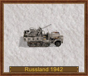 2 cm FlaK 30,Sd.Kfz.10-4 D-1942 Russland