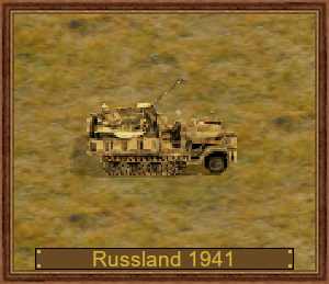 2 cm FlaK 38,Sd.Kfz.10-4 D-1941 Russland